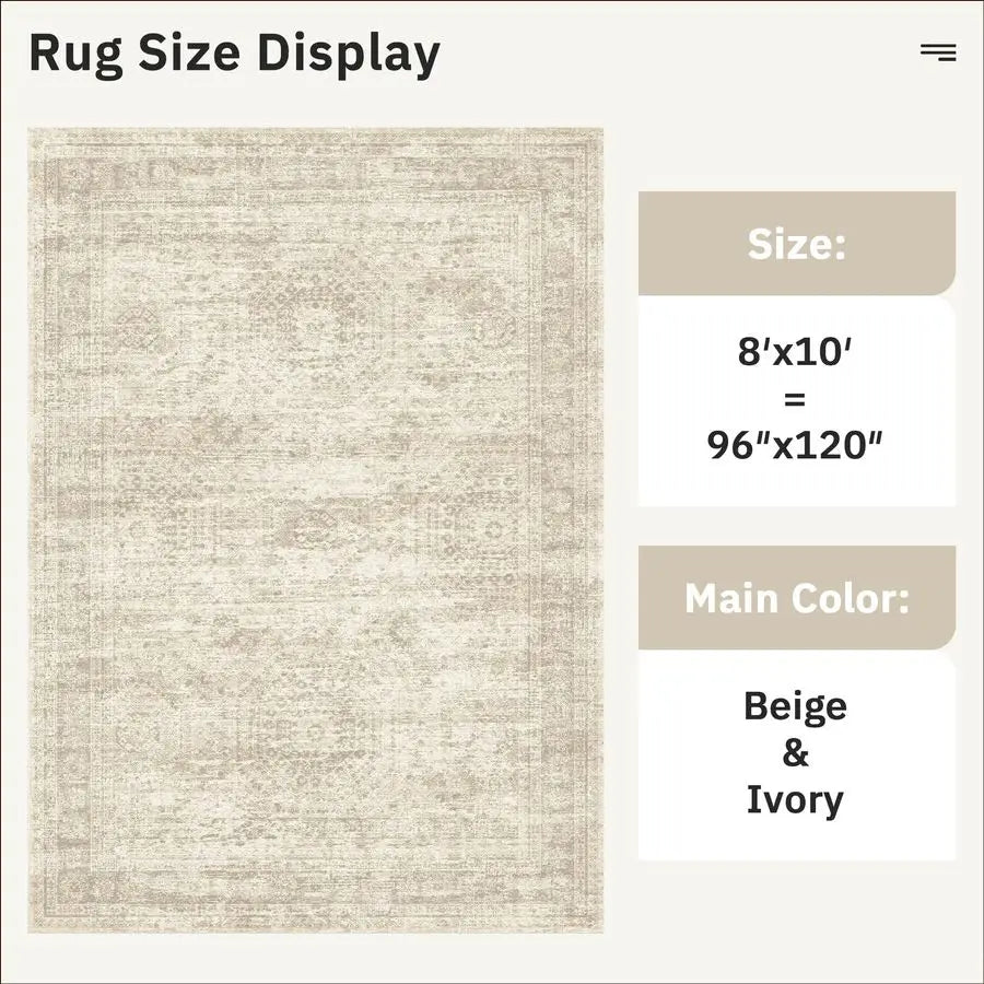Wool Striped Area Rug With Non Slip Backing Pet Friendly