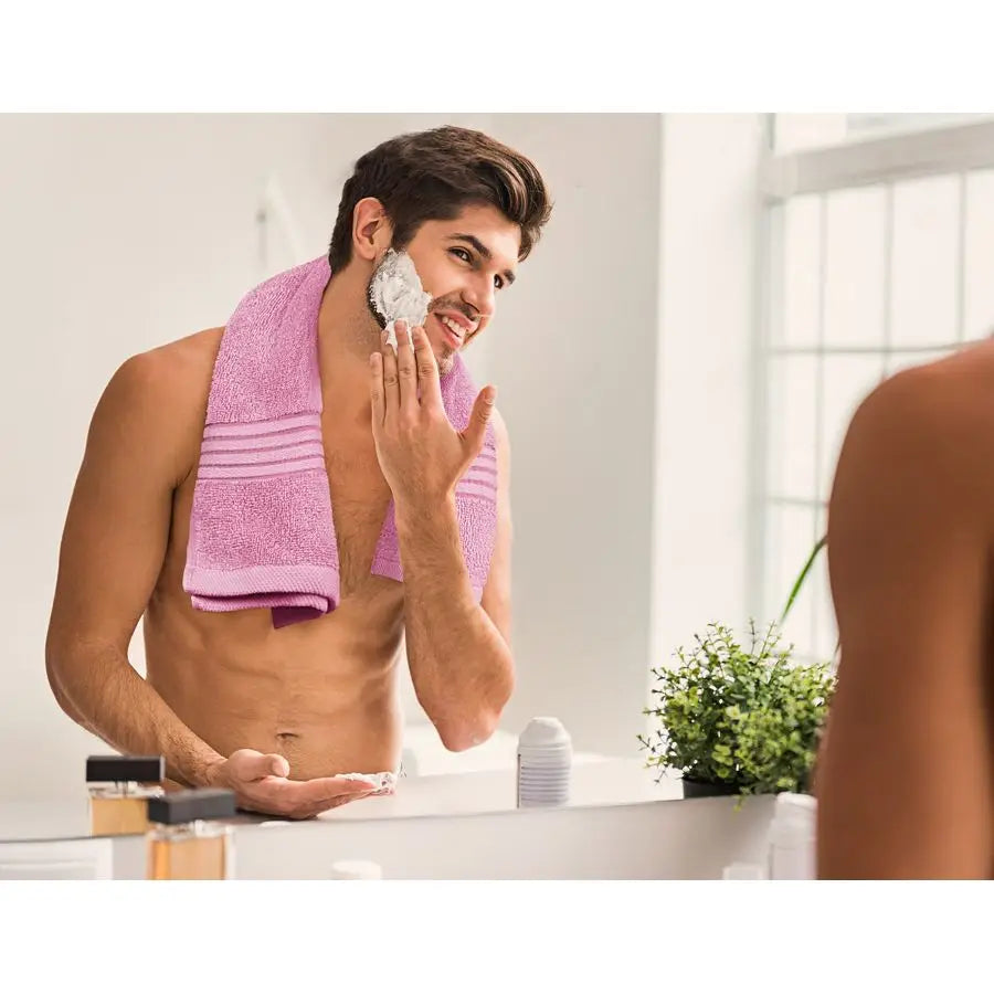 Premium Ring Spun Cotton Towel Set Bath Towels And Washcloths