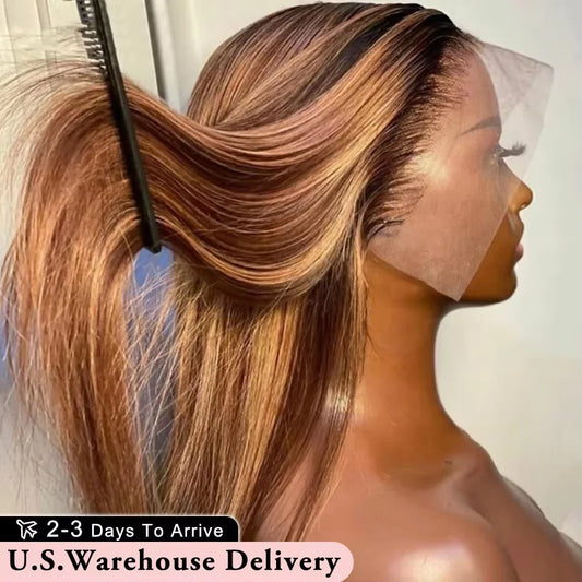 Niojoo 100 Percent Human Hair Full Lace HD Lace Wig
