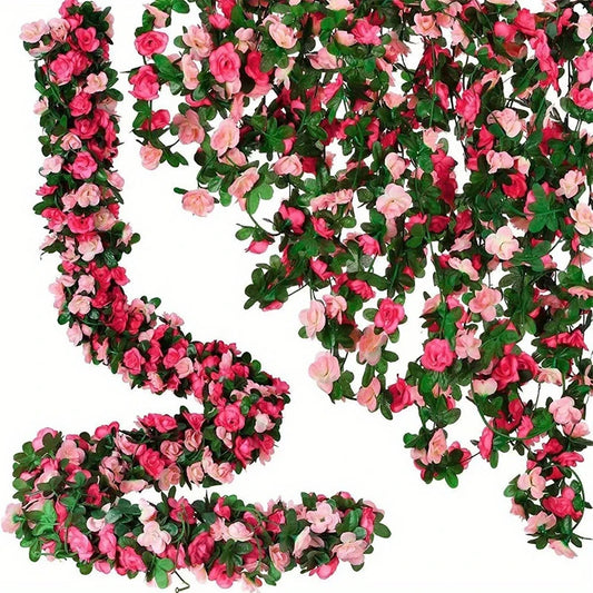 Artificial Rose Vine For Wedding Decor And Home Garden Decoration