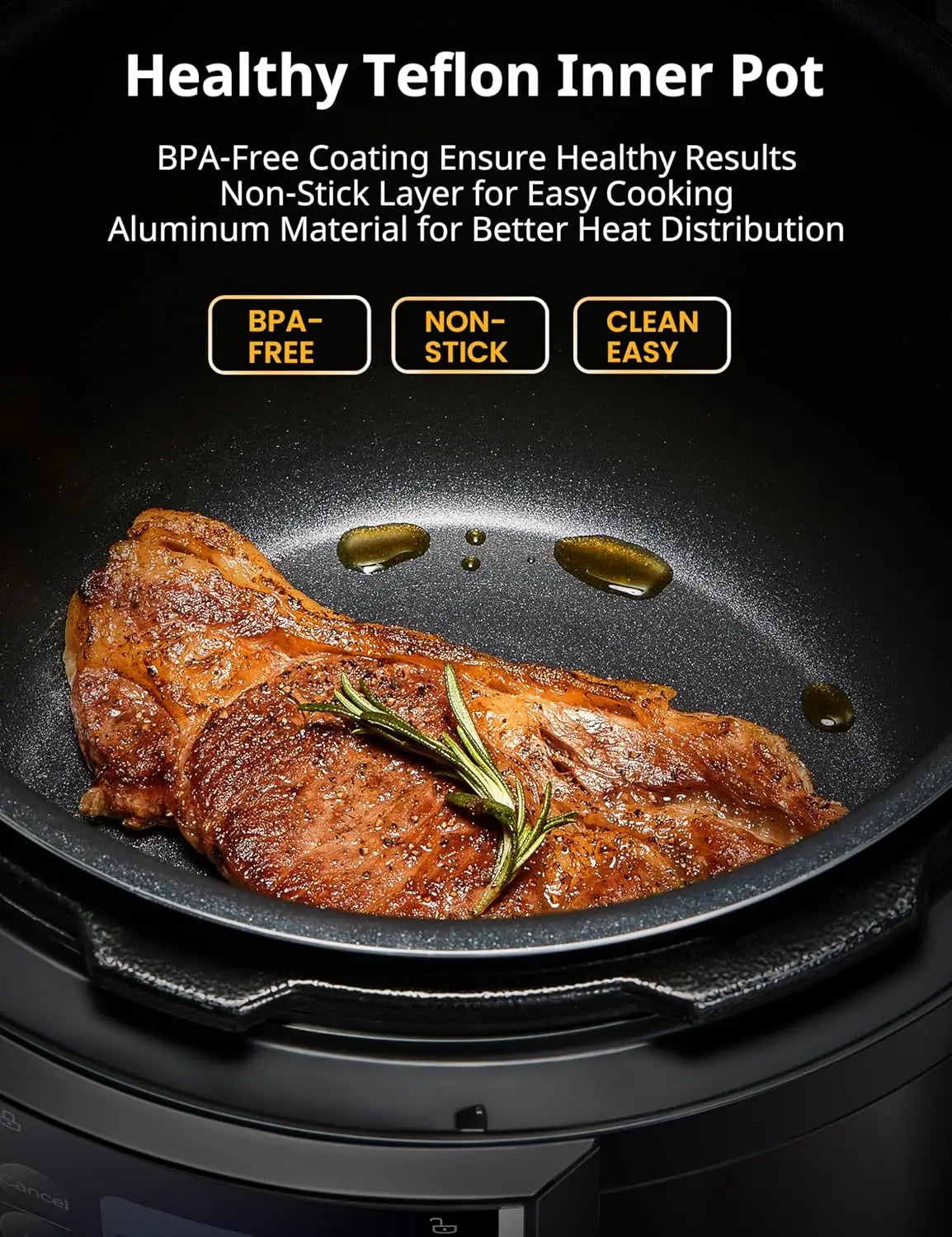 Iosn 9-in-1 Electric Pressure Cooker With 14 Presets