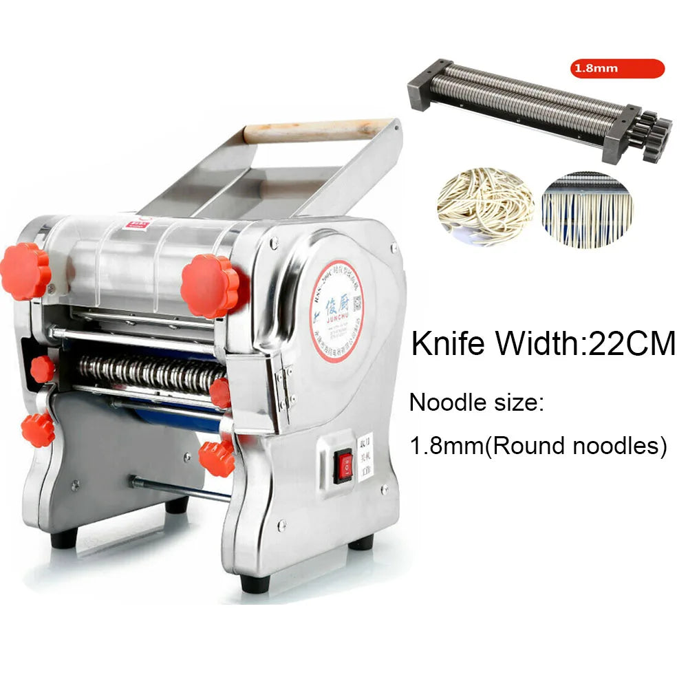 HignConcerned Chemical 550W Electric Pasta Maker Noodle Machine Stainless Steel