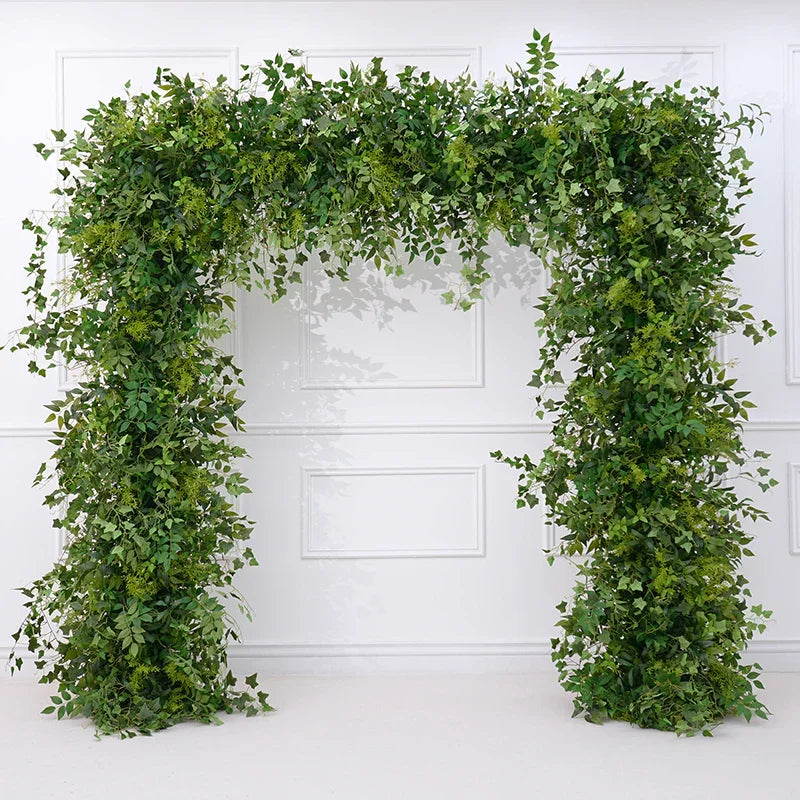 Angela Flower Silk Greenery Wedding Backdrop Arch Decor