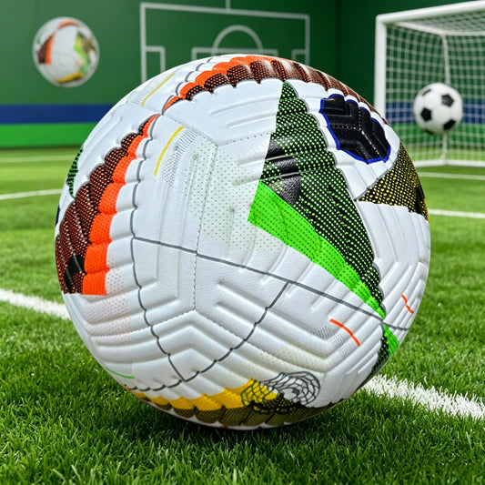 Waterproof PU Leather Soccer Ball for Training and Matches