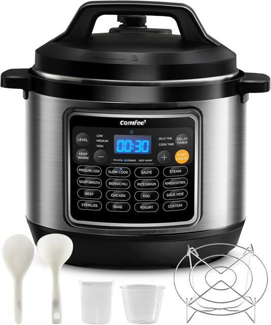 XMSJ 16 in 1 Electric Pressure Cooker Yogurt Maker