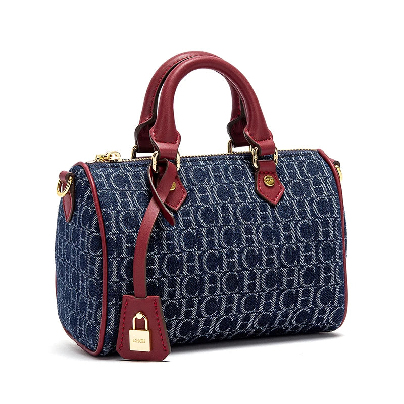 CHCH Womens Shoulder Bag PU Leather Messenger Bag Casual Party