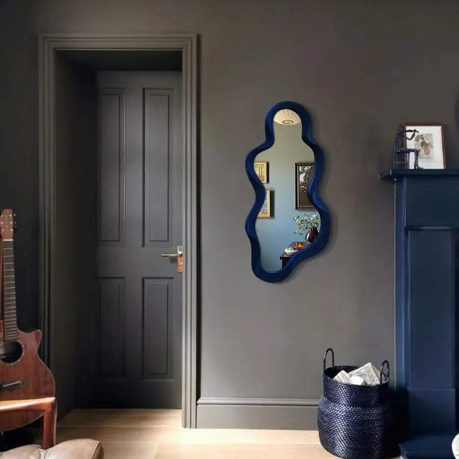 Cloud Wall Mirror for Teen Bedroom Decor Cute Hanging Art